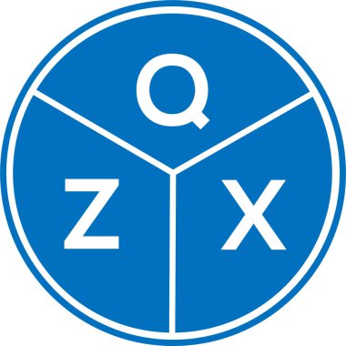 Beyaz arkaplanda QZX harf logosu tasarımı. QZX yaratıcı daire harfi logosu konsepti. QZX harf tasarımı. QZX harfi logo tasarımı beyaz arkaplanda. QZX yaratıcı daire harfi logosu konsepti. QZX harf tasarımı.
