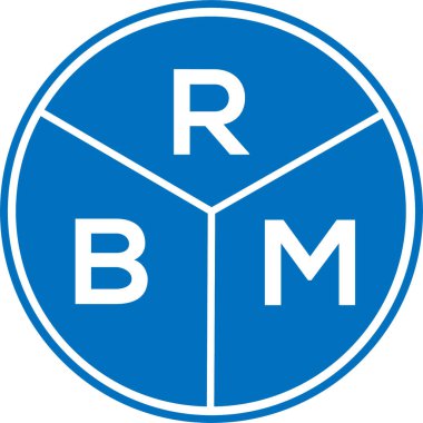 Beyaz arka planda RBM harfi logo tasarımı. RBM yaratıcı daire harfi logosu. RBM harf dizaynı. Beyaz arkaplanda RBM harf logosu tasarımı. RBM yaratıcı daire harfi logosu. RBM harf tasarımı.