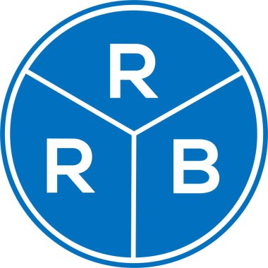 Beyaz arka planda RRB harfi logo tasarımı. RRB yaratıcı daire harfi logosu konsepti. RRB harf dizaynı. RRRB harfi logo tasarımı beyaz arkaplanda. RRB yaratıcı daire harfi logosu konsepti. RRB harf tasarımı.