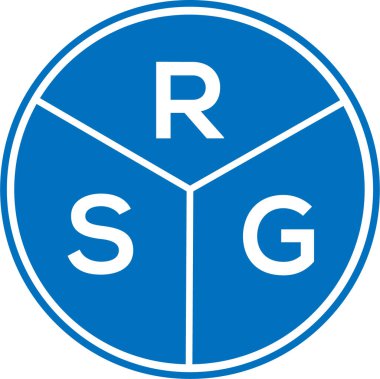 Beyaz arkaplanda RSG harf logosu tasarımı. RSG yaratıcı daire harfi logosu konsepti. RSG harf tasarımı. Beyaz arkaplanda RSG harfi logo tasarımı. RSG yaratıcı daire harfi logosu konsepti. RSG harf tasarımı.