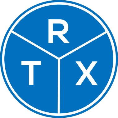 Beyaz arka planda RTX harfli logo tasarımı. RTX yaratıcı daire harfi logosu konsepti. RTX harf dizaynı. Beyaz arkaplanda RTX harf logosu tasarımı. RTX yaratıcı daire harfi logosu konsepti. RTX harf tasarımı.