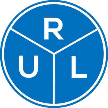 Beyaz arka planda RUL harf logosu tasarımı. RUL yaratıcı daire harfi logosu. RUL harf dizaynı. RUL harf logosu tasarımı beyaz arkaplanda. RUL yaratıcı daire harfi logosu. RUL harf dizaynı. RUL harf logosu dizaynı beyaz arkaplanda. 