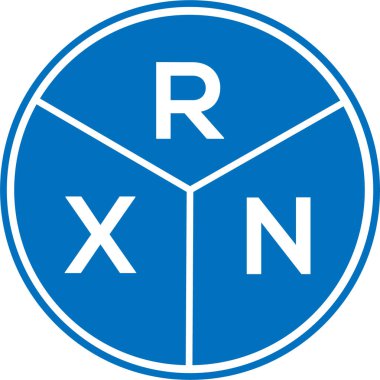 Beyaz arka planda RXN harf logosu tasarımı. RXN yaratıcı daire harfi logosu konsepti. RXN harf tasarımı. RXN harfi logo tasarımı beyaz arkaplanda. RXN yaratıcı daire harfi logosu konsepti. RXN harf tasarımı.