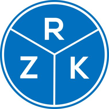 Beyaz arka planda RZK harf logosu tasarımı. RZK yaratıcı daire harfi logosu konsepti. RZK harf dizaynı. Beyaz arkaplanda RZK harf logosu tasarımı. RZK yaratıcı daire harfi logosu konsepti. RZK harf tasarımı.