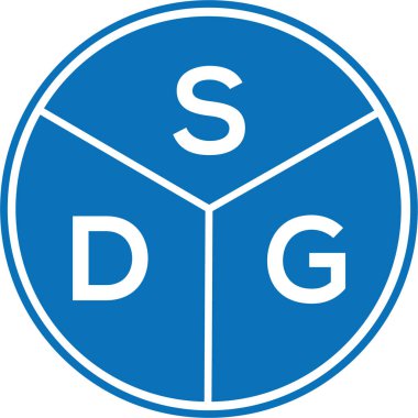 Beyaz arkaplanda SDG harf logosu tasarımı. SDG yaratıcı daire harfi logosu konsepti. Beyaz arkaplanda SDG harf dizaynı .DG harfi logo tasarımı. SDG yaratıcı daire harfi logosu konsepti. SDG harf tasarımı.
