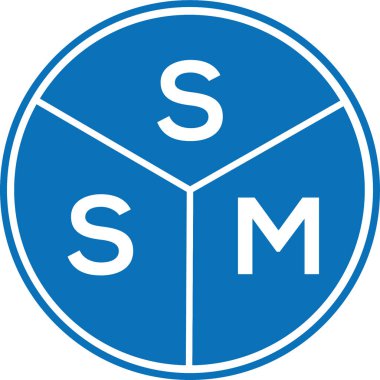 Beyaz arkaplanda SSM harf logosu tasarımı. SSM yaratıcı harflerin baş harfleri logo kavramı. SSM harf tasarımları. Beyaz arkaplanda SM harf logosu tasarımı. SSM yaratıcı harflerin baş harfleri logo kavramı. SSM harf tasarımı.