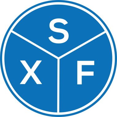 Beyaz arkaplanda SXF harf logosu tasarımı. SXF yaratıcı harflerin baş harfleri logo kavramı. Beyaz arkaplanda SXF harf dizaynı. XXF harfi logo tasarımı. SXF yaratıcı harflerin baş harfleri logo kavramı. SXF harf dizaynı. Beyaz arka Grou üzerinde XXF harf logosu tasarımı