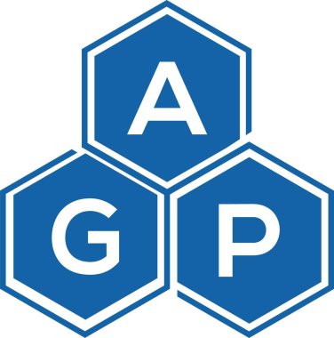 Beyaz arka planda AGQ harfi logo tasarımı. AGQ yaratıcı harflerin baş harfleri logo kavramı. AGQ harf tasarımı.
