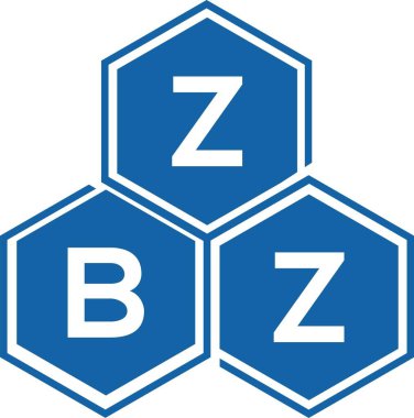 Beyaz arkaplanda ZBZ harf logosu tasarımı. ZBZ yaratıcı harf logosu konsepti. ZBZ harf tasarımı.
