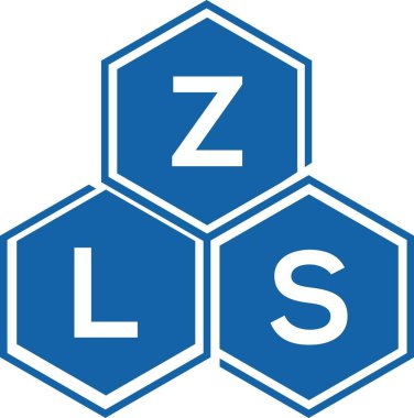 Beyaz arkaplanda ZLS harfi logo tasarımı. ZLS yaratıcı harf logosu konsepti. ZLS harf tasarımı.