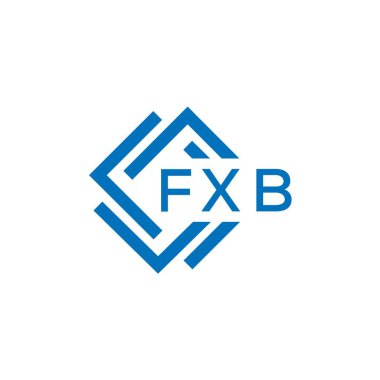 Beyaz arkaplanda FXB harfi logo tasarımı. FXB yaratıcı daire harfi logosu konsepti. FXB harf dizaynı. FXB harfi logo tasarımı beyaz arkaplanda. FXB yaratıcı daire harfi logosu konsepti. FXB harf tasarımı.