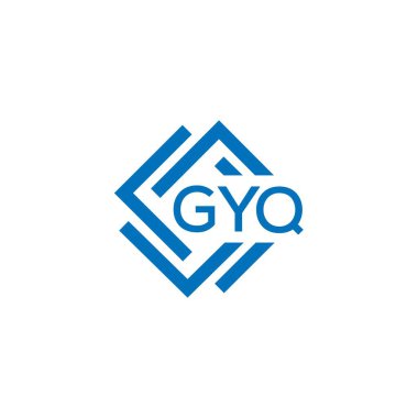 Beyaz arka planda CYQ harf logosu tasarımı. CYQ yaratıcı daire harfi logosu konsepti. CYQ harf tasarımı.