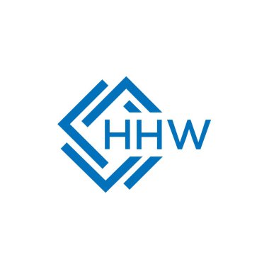 Beyaz arka planda HHW harf logosu tasarımı. HHW yaratıcı daire harfi logosu konsepti. HHW harf dizaynı. Beyaz arkaplanda HHW harf logosu tasarımı. HHW yaratıcı daire harfi logosu konsepti. HHW harf tasarımı.