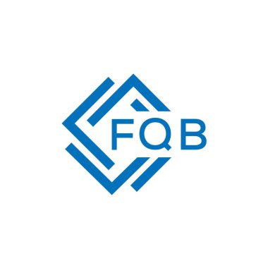 Beyaz arka planda FQB harfi logo tasarımı. FQB yaratıcı daire harfi logosu konsepti. FQB harf dizaynı. FQB harfi logo tasarımı beyaz arkaplanda. FQB yaratıcı daire harfi logosu konsepti. FQB harf tasarımı.