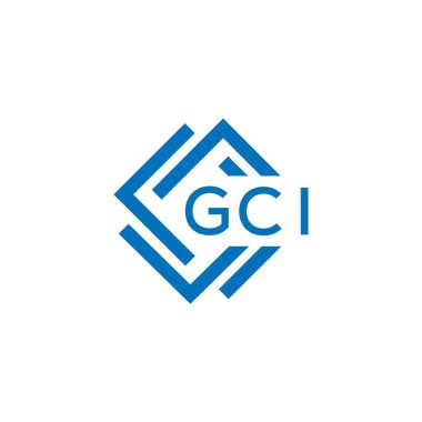 Beyaz arka planda GCI harf logosu tasarımı. GCI yaratıcı daire harfi logosu konsepti. GCI harf tasarımı. Beyaz arka planda GCI harf logosu tasarımı. GCI yaratıcı daire harfi logosu konsepti. GCI harf tasarımı.