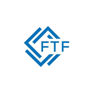 Beyaz arka planda FTF harf logosu tasarımı. FTF yaratıcı daire harfi logosu konsepti. FTF harf dizaynı. Beyaz arkaplanda FTF harfi logo tasarımı. FTF yaratıcı daire harfi logosu konsepti. FTF harf tasarımı.