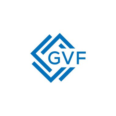 Beyaz arka planda CVF harf logosu tasarımı. CVF yaratıcı daire harfi logosu konsepti. CVF harf tasarımı.