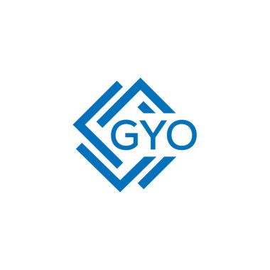 Beyaz arka planda CYO harf logosu tasarımı. CYO yaratıcı daire harfi logosu konsepti. CYO harf tasarımı.