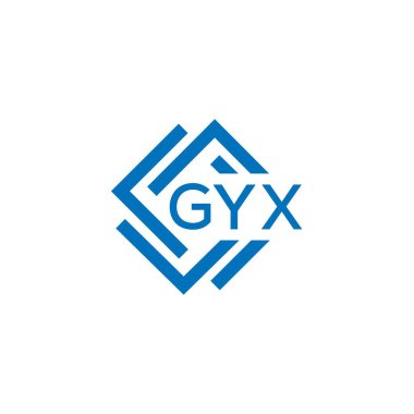 Beyaz arkaplanda CYX harf logosu tasarımı. CYX yaratıcı daire harfi logosu konsepti. CYX harf tasarımı.