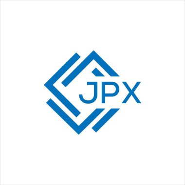 Siyah arkaplanda JPX harf logosu tasarımı. JPX yaratıcı daire harfi logosu konsepti. JPX harf tasarımı.