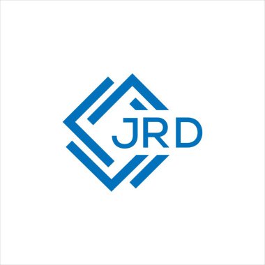 Beyaz arka planda JRD harf logosu tasarımı. JRD yaratıcı daire harfi logosu konsepti. JRD harf dizaynı. Beyaz arkaplanda JRD harf logosu tasarımı. JRD yaratıcı daire harfi logosu konsepti. JRD harf tasarımı.