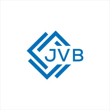 Beyaz arkaplanda JVB harf logosu tasarımı. JVB yaratıcı daire harfi logosu konsepti. JVB harf tasarımı. Beyaz arkaplanda JVB harf logosu tasarımı. JVB yaratıcı daire harfi logosu konsepti. JVB harf tasarımı.