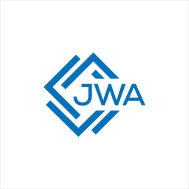 Beyaz arka planda JWA mektup logosu tasarımı. JWA yaratıcı daire harf logosu konsepti. JWA mektup tasarımı. Beyaz arka planda JWA mektup logosu tasarımı. JWA yaratıcı daire harf logosu konsepti. JWA harf tasarımı. JWA beyaz arkaplanda harf logosu tasarımı. 