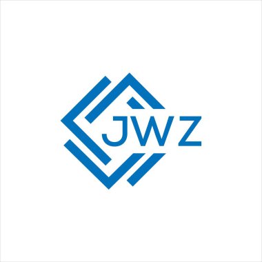 Beyaz arka planda JWZ harf logosu tasarımı. JWZ yaratıcı daire harfi logosu konsepti. JWZ harf tasarımı. Beyaz arkaplanda JWZ harfi logo tasarımı. JWZ yaratıcı daire harfi logosu konsepti. JWZ harf tasarımı.