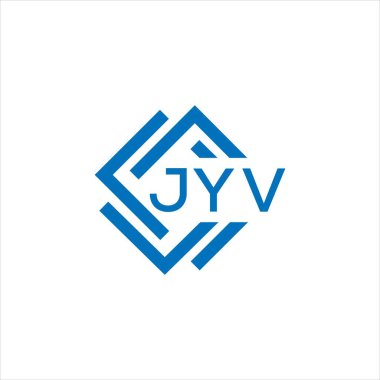 Beyaz arka planda JYV harf logosu tasarımı. JYV yaratıcı daire harfi logosu konsepti. JYV harf tasarımı. Beyaz arkaplanda JYV harf logosu tasarımı. JYV yaratıcı daire harfi logosu konsepti. JYV harf tasarımı.