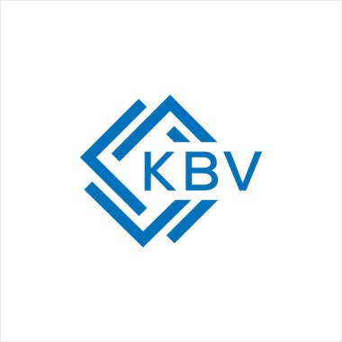 Beyaz arkaplanda KBV harf logosu tasarımı. KBV yaratıcı daire harfi logosu konsepti. KBV harf tasarımı. Beyaz arkaplanda KBV harf logosu tasarımı. KBV yaratıcı daire harfi logosu konsepti. KBV harf tasarımı.
