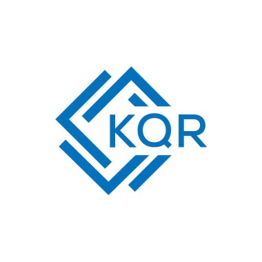 Beyaz arkaplanda KQR harfi logo tasarımı. KQR yaratıcı daire harfi logosu konsepti. KQR harf tasarımı. KQR harfi logo tasarımı beyaz arkaplanda. KQR yaratıcı daire harfi logosu konsepti. KQR harf tasarımı.