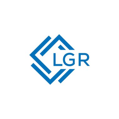 Beyaz arka planda LGR harf logosu tasarımı. LGR yaratıcı daire harfi logosu konsepti. LGR harf dizaynı. Beyaz arka planda LGR harf logosu tasarımı. LGR yaratıcı daire harfi logosu konsepti. LGR harf tasarımı. LGR harfi logo tasarımı beyaz arkaplanda. 