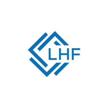 Beyaz arka planda LHF harf logosu tasarımı. LHF yaratıcı daire harfi logosu konsepti. LHF harf dizaynı. Beyaz arkaplanda LHF harf logosu tasarımı. LHF yaratıcı daire harfi logosu konsepti. LHF harf tasarımı.
