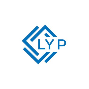 Beyaz arkaplanda LYP harf logosu tasarımı. LYP yaratıcı daire harfi logosu konsepti. LYP harf tasarımı. Beyaz arkaplanda LYP harf logosu tasarımı. LYP yaratıcı daire harfi logosu konsepti. LYP harf tasarımı.