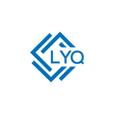 Beyaz arka planda LYQ harf logosu tasarımı. LYQ yaratıcı daire harfi logosu konsepti. LYQ harf tasarımı. Beyaz arkaplanda LYQ harf logosu tasarımı. LYQ yaratıcı daire harfi logosu konsepti. LYQ harf tasarımı. Beyaz arkaplanda LYQ harf logosu tasarımı. 