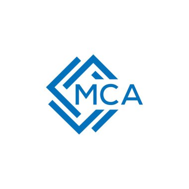 Beyaz arka planda MCA harf logosu tasarımı. MCA yaratıcı daire harfi logosu. MCA harf dizaynı. Beyaz arkaplanda MCA harf logosu tasarımı. MCA yaratıcı daire harfi logosu. MCA harf tasarımı.