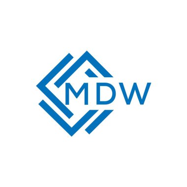 Beyaz arka planda MDW harf logosu tasarımı. MDW yaratıcı daire harfi logosu konsepti. MDW harf dizaynı. Beyaz arkaplanda MDW harf logosu tasarımı. MDW yaratıcı daire harfi logosu konsepti. MDW harf tasarımı.