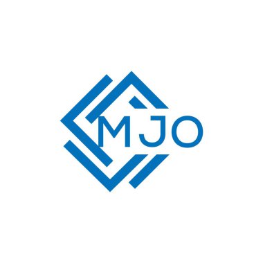 Beyaz arka planda MJO harf logosu tasarımı. MJO yaratıcı daire harfi logosu konsepti. MJO harf dizaynı. Beyaz arkaplanda MJO harfi logo tasarımı. MJO yaratıcı daire harfi logosu konsepti. MJO harf tasarımı.