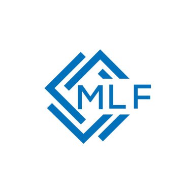 Beyaz arka planda MLF harf logosu tasarımı. MLF yaratıcı daire harfi logosu konsepti. MLF harf dizaynı. Beyaz arkaplanda MLF harfi logo tasarımı. MLF yaratıcı daire harfi logosu konsepti. MLF harf tasarımı.