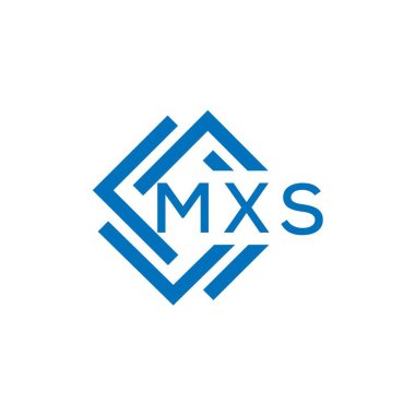 Beyaz arkaplanda MXS harf logosu tasarımı. MXS yaratıcı daire harfi logosu konsepti. MXS harf dizaynı. Beyaz arkaplanda MXS harfi logo tasarımı. MXS yaratıcı daire harfi logosu konsepti. MXS harf tasarımı.