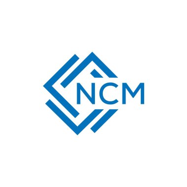 Beyaz arka planda NCM harf logosu tasarımı. NCM yaratıcı daire harfi logosu. NCM mektup dizaynı. Beyaz arka planda NCM mektup logosu tasarımı. NCM yaratıcı daire harfi logosu. NCM harf tasarımı.