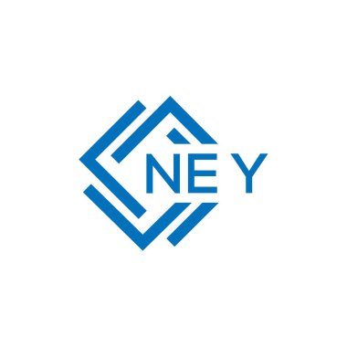 Beyaz arka planda NEY harf logosu tasarımı. Yeni yaratıcı daire harfi logosu. NEY harf dizaynı. Beyaz arka planda NEY harf logosu tasarımı. Yeni yaratıcı daire harfi logosu. NEY harf tasarımı.