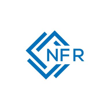Beyaz arka planda NFR harf logosu tasarımı. NFR yaratıcı daire harfi logosu konsepti. NFR harf dizaynı. Beyaz arka planda NFR harf logosu tasarımı. NFR yaratıcı daire harfi logosu konsepti. NFR harf tasarımı.