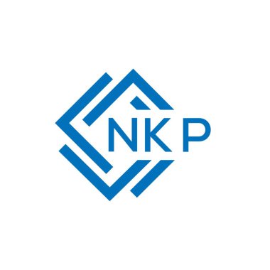 Beyaz arkaplanda NKP harf logosu tasarımı. NKP yaratıcı daire harfi logosu konsepti. NKP harf dizaynı. Beyaz arkaplanda NKP harf logosu tasarımı. NKP yaratıcı daire harfi logosu konsepti. NKP harf tasarımı.