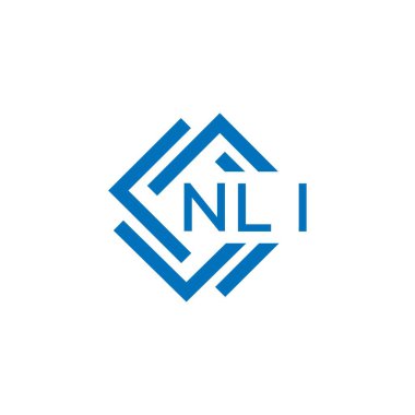 Beyaz arka planda NLI harf logosu tasarımı. NLI yaratıcı daire harfi logosu konsepti. NLI harf dizaynı. Beyaz arka planda NLI harf logosu tasarımı. NLI yaratıcı daire harfi logosu konsepti. NLI harf tasarımı.