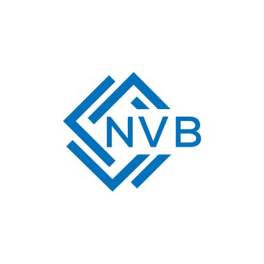 Beyaz arka planda NVB harfi logo tasarımı. NVB yaratıcı daire harfi logosu konsepti. NVB harf dizaynı. Beyaz arkaplanda NVB harfi logo tasarımı. NVB yaratıcı daire harfi logosu konsepti. NVB harf tasarımı.