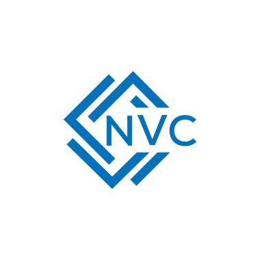 Beyaz arka planda NVC harf logosu tasarımı. NVC yaratıcı daire harfi logosu. NVC harf dizaynı. Beyaz arkaplanda NVC harf logosu tasarımı. NVC yaratıcı daire harfi logosu. NVC harf tasarımı.