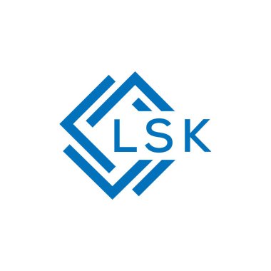 Beyaz arkaplanda LSK harf logosu tasarımı. LSK yaratıcı daire harfi logosu konsepti. LSK harf dizaynı. Beyaz arkaplanda LSK harf logosu tasarımı. LSK yaratıcı daire harfi logosu konsepti. LSK harf tasarımı.