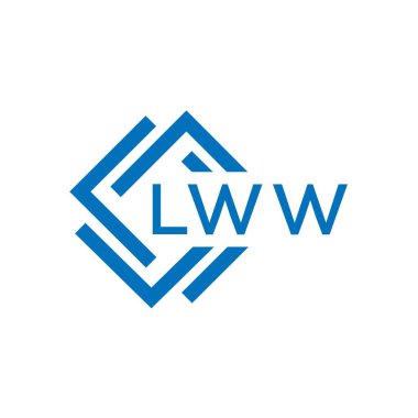 Beyaz arka planda LWW harf logosu tasarımı. LWW yaratıcı daire harfi logosu konsepti. LWW harf tasarımı. Beyaz arka planda LWW harf logosu tasarımı. LWW yaratıcı daire harfi logosu konsepti. LWW harf tasarımı.