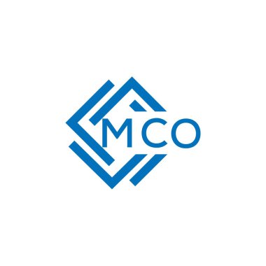 Beyaz arka planda MCO harf logosu tasarımı. MCO yaratıcı daire harfi logosu konsepti. MCO harf dizaynı. Beyaz arkaplanda MCO harfi logosu tasarımı. MCO yaratıcı daire harfi logosu konsepti. MCO harf tasarımı.